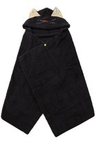 【コンテックス/kontex / KIDS】の【KIDS】ねこさんフード付バスタオル チャコールグレー|ID: prp329100004948769 ipo3291000000037135270