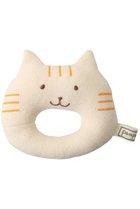 【ポプキンズ/POMPKINS / GOODS】の【BABY】にゃんこガラガラ ナチュラル|ID: prp329100004948820 ipo3291000000037135581