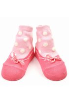【ポプキンズ/POMPKINS / KIDS】の【BABY】【POP UP SOX】バレエシューズ風ドット柄ソックス 人気、トレンドファッション・服の通販 founy(ファニー) ファッション Fashion キッズファッション Fashion for Kids シューズ Shoes, Footwear ソックス Socks, Hosiery ドット Polka Dot, Dot Pattern バレエ Ballet, Ballet Style ベビー Baby, Babywear 日本製 Made In Japan thumbnail ピンク|ID: prp329100004948822 ipo3291000000037135599