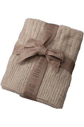 【ベアフットドリームス/BAREFOOT DREAMS / KIDS】の【BABY&KIDS】コージーシックライト リブ編みブランケット ソフトアーモンド F 人気、トレンドファッション・服の通販 founy(ファニー) ファッション Fashion キッズファッション Fashion for Kids なめらか Smooth, Silky Texture シンプル Simple, Minimal ブランケット Blanket, Throw Blanket ベルベット Velvet, Velvety 冬 Winter / This Winter 夏 Summer 抗菌 Antibacterial, Bacteria-Resistant |ID:prp329100004948823