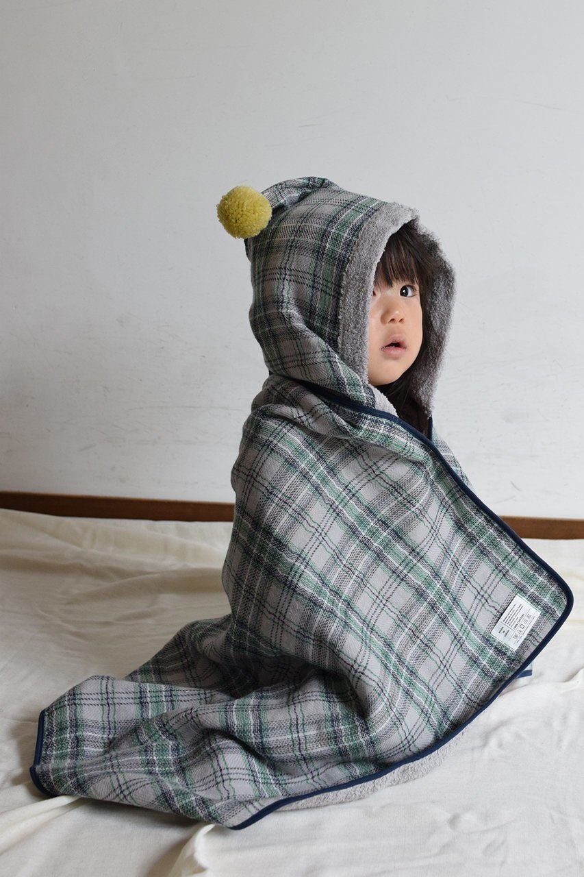 【コンテックス/kontex / KIDS】の【KIDS】タータンチェックフードバスタオル 人気、トレンドファッション・服の通販 founy(ファニー) 　ファッション　Fashion　キッズファッション　Fashion for Kids　おすすめ　Recommended / Our Picks　タオル　Towel, Bath Towel　バイアス　Bias, Diagonal Cut　ビビッド　Vivid, Bright Tone　ベビー　Baby, Babywear　定番　Standard, Basic Item　other-4|ID: prp329100004948829 ipo3291000000037135657
