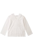 【ベアフットドリームス/BAREFOOT DREAMS / KIDS】の【KIDS】【BEACH】コージーテリー パイルフーディー 人気、トレンドファッション・服の通販 founy(ファニー) ファッション Fashion キッズファッション Fashion for Kids トップス・カットソー Cut & Sew Tops 定番 Standard, Basic Item thumbnail ホワイト|ID: prp329100004948839 ipo3291000000037135716