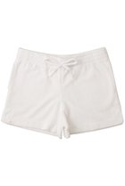 【ベアフットドリームス/BAREFOOT DREAMS / KIDS】の【KIDS】【BEACH】コージーテリー パイルショートパンツ 人気、トレンドファッション・服の通販 founy(ファニー) ファッション Fashion キッズファッション Fashion for Kids ボトムス Bottoms ショート Short, Short Length ビーチ Beach, Seaside 定番 Standard, Basic Item thumbnail ホワイト|ID: prp329100004948840 ipo3291000000037135724