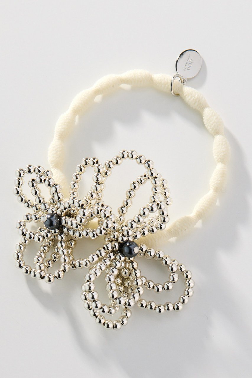 【アデルビジュー  ポップ/POP ADER bijoux / KIDS】のNoemie ポニー インテリア・キッズ・メンズ・レディースファッション・服の通販 founy(ファニー) 　ファッション　Fashion　キッズファッション　Fashion for Kids　アクセサリー　Fashion Accessories　パール　Pearl, Pearl Accent　モチーフ　Motif, Design Theme　エレガント 上品　Elegant　シルバー|ID: prp329100004948848 ipo3291000000037135772