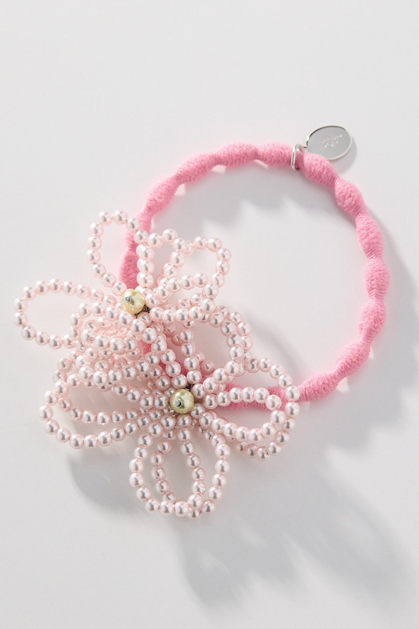 【アデルビジュー  ポップ/POP ADER bijoux / KIDS】のNoemie ポニー インテリア・キッズ・メンズ・レディースファッション・服の通販 founy(ファニー) 　ファッション　Fashion　キッズファッション　Fashion for Kids　アクセサリー　Fashion Accessories　パール　Pearl, Pearl Accent　モチーフ　Motif, Design Theme　エレガント 上品　Elegant　ピンク|ID: prp329100004948848 ipo3291000000037135773