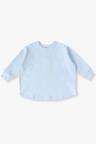 【その他のブランド/Other】の【KIDS】ロゴプリント ロングスリーブティー 人気、トレンドファッション・服の通販 founy(ファニー) ファッション Fashion キッズファッション Fashion for Kids トップス・カットソー Cut & Sew Tops おすすめ Recommended / Our Picks スリーブ Sleeve, Long Sleeve / Short Sleeve プリント Print, Printed Pattern ロング Long, Long-Length thumbnail ライトブルー|ID: prp329100004948852 ipo3291000000037135805