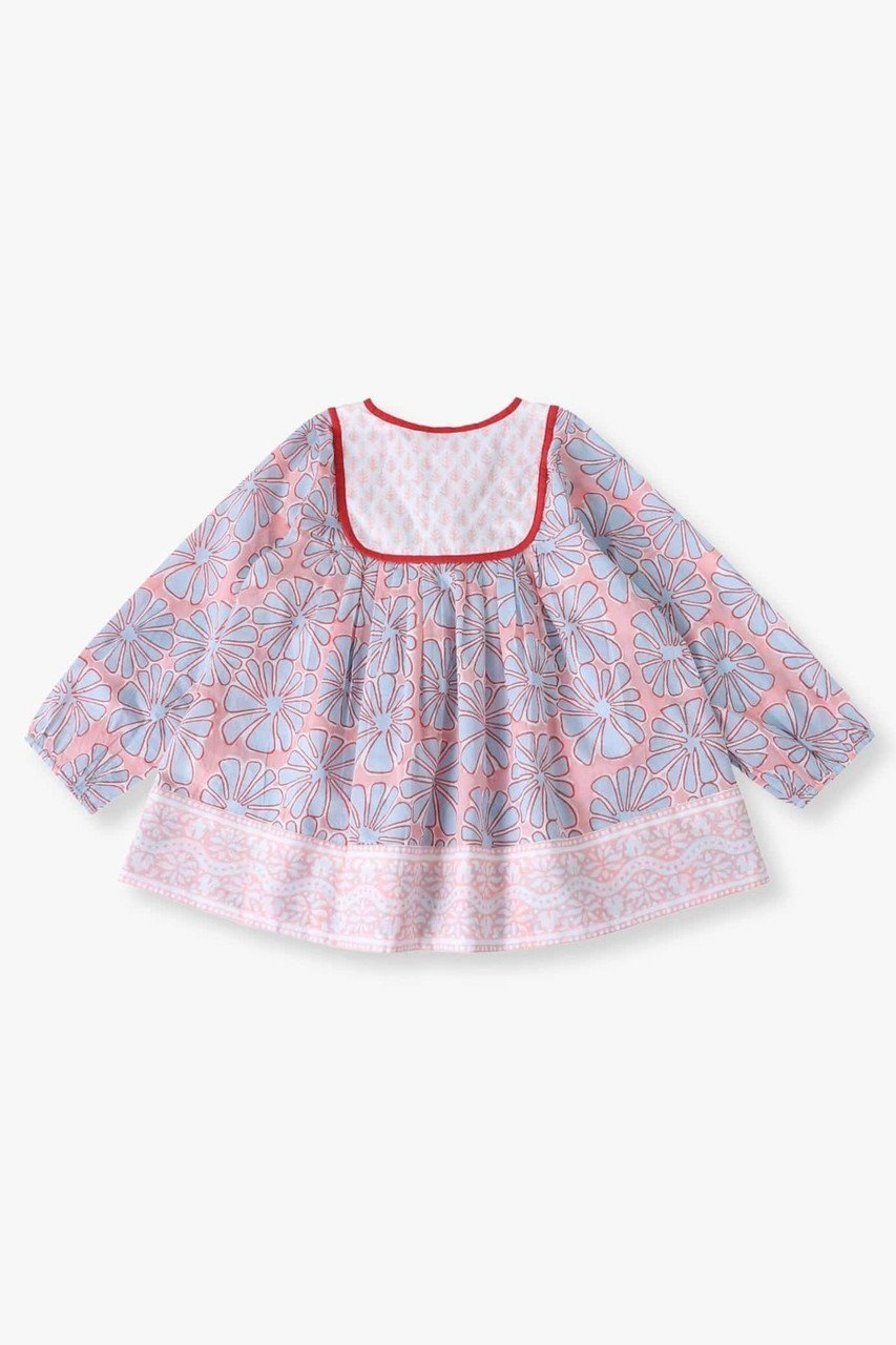 【その他のブランド/Other】の【KIDS】【RH別注】【SZ Blockprints】トロピカルプリントチュニック 人気、トレンドファッション・服の通販 founy(ファニー) 　ファッション　Fashion　キッズファッション　Fashion for Kids　ワンピース　Dresses　スペシャル　Special, Limited Edition　チュニック　Tunic, Long Top　プリント　Print, Printed Pattern　別注　Limited Edition, Custom Order　other-2|ID: prp329100004948853 ipo3291000000037135810