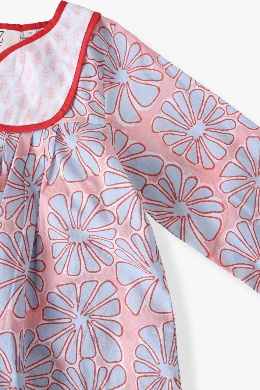 【その他のブランド/Other】の【KIDS】【RH別注】【SZ Blockprints】トロピカルプリントチュニック 人気、トレンドファッション・服の通販 founy(ファニー) 　ファッション　Fashion　キッズファッション　Fashion for Kids　ワンピース　Dresses　スペシャル　Special, Limited Edition　チュニック　Tunic, Long Top　プリント　Print, Printed Pattern　別注　Limited Edition, Custom Order　other-3|ID: prp329100004948853 ipo3291000000037135811