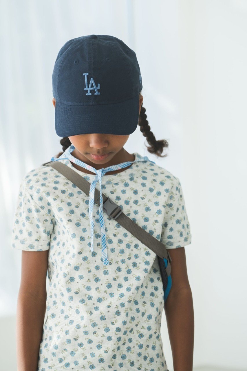 【その他のブランド/Other】の【KIDS】フラワープリントTシャツ 人気、トレンドファッション・服の通販 founy(ファニー) 　ファッション　Fashion　キッズファッション　Fashion for Kids　トップス・カットソー　Cut & Sew Tops　コンパクト　Compact, Small Size　テレコ　Ribbed, Rib Stitch　フィット　Fit, Slim Fit　フラワー　Flower, Floral　プリント　Print, Printed Pattern　other-3|ID: prp329100004948856 ipo3291000000037135839