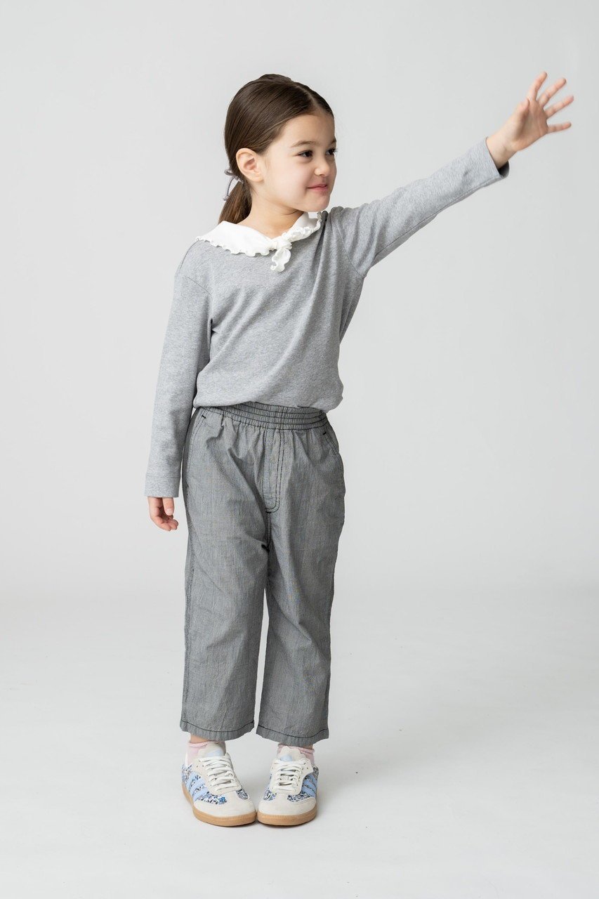 【その他のブランド/Other】の【KIDS】ワッシャーチェックパンツ 人気、トレンドファッション・服の通販 founy(ファニー) 　ファッション　Fashion　キッズファッション　Fashion for Kids　ボトムス　Bottoms　おすすめ　Recommended / Our Picks　チェック　Check, Plaid, Tartan　リネン　Linen, Linen Fabric　リラックス　Relax, Relaxed Fit　other-5|ID: prp329100004948859 ipo3291000000037135853