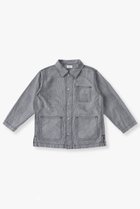 【その他のブランド/Other】の【KIDS】ワッシャーチェックジャケット 人気、トレンドファッション・服の通販 founy(ファニー) ファッション Fashion キッズファッション Fashion for Kids アウター Coat Outerwear /Kids ジャケット Jacket, Outerwear チェック Check, Plaid, Tartan バランス Balance, Style Balance リネン Linen, Linen Fabric リラックス Relax, Relaxed Fit thumbnail ブラック|ID: prp329100004948860 ipo3291000000037135857