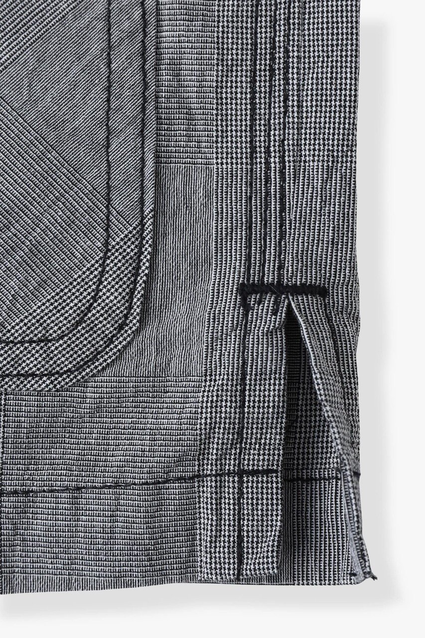 【その他のブランド/Other】の【KIDS】ワッシャーチェックジャケット 人気、トレンドファッション・服の通販 founy(ファニー) 　ファッション　Fashion　キッズファッション　Fashion for Kids　アウター　Coat Outerwear /Kids　ジャケット　Jacket, Outerwear　チェック　Check, Plaid, Tartan　バランス　Balance, Style Balance　リネン　Linen, Linen Fabric　リラックス　Relax, Relaxed Fit　other-4|ID: prp329100004948860 ipo3291000000037135860