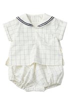 【マールマール/MARLMARL / KIDS】の【BABY】paddle rompers pindot 80-90cm 人気、トレンドファッション・服の通販 founy(ファニー) ファッション Fashion キッズファッション Fashion for Kids シンプル Simple, Minimal フォルム Silhouette, Form ベビー Baby, Babywear メッシュ Mesh, Net Fabric ロンパース Romper, Jumpsuit 再入荷 Restock / Back in Stock 夏 Summer エレガント 上品 Elegant 結婚式 Wedding thumbnail graph white|ID: prp329100004948867 ipo3291000000037135906