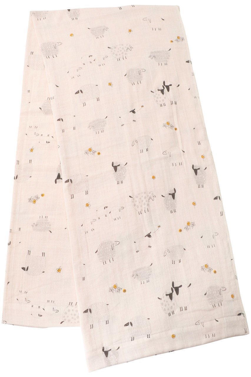 【コンテックス/kontex / KIDS】の【KIDS】ベビースロー ケット インテリア・キッズ・メンズ・レディースファッション・服の通販 founy(ファニー) 　ファッション　Fashion　キッズファッション　Fashion for Kids　ギフト プレゼント　Gift / Present　ブランケット　Blanket, Throw Blanket　プリント　Print, Printed Pattern　ベビー　Baby, Babywear　定番　Standard, Basic Item　ひつじ|ID: prp329100004948871 ipo3291000000037135944