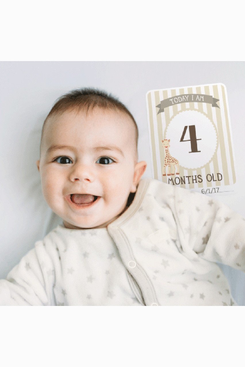 【キリンのソフィー/Sophie la girafe / KIDS】の【Milestone】ベビーフォトカード(キリンのソフィー) 人気、トレンドファッション・服の通販 founy(ファニー) 　ストーン　Stone, Gem-Like　定番　Standard, Basic Item　other-3|ID: prp329100004948874 ipo3291000000037135966