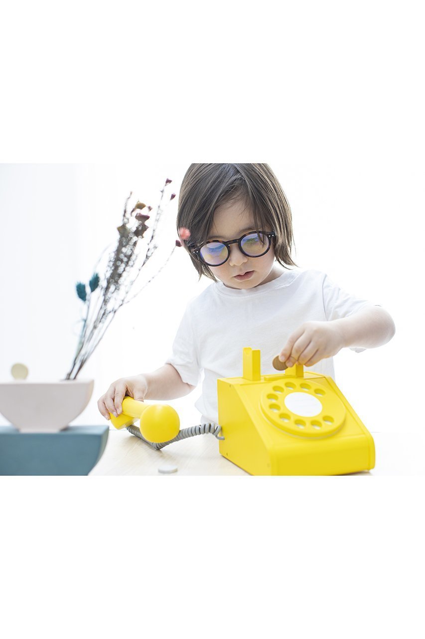 【キコ アンド ジジ/kiko+ & gg / GOODS】の【KIDS】telephone(テレフォン) インテリア・キッズ・メンズ・レディースファッション・服の通販 founy(ファニー) 　コイン　Coin, Coin Design　フォルム　Silhouette, Form　イエロー|ID: prp329100004948876 ipo3291000000037135974