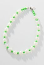 【アデルビジュー  ポップ/POP ADER bijoux / KIDS】のNina ネックレス ホワイト×グリーン|ID: prp329100004948904 ipo3291000000037136217