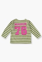 【その他のブランド/Other】の【KIDS】【RH別注】【PETIT BATEAU】マリニエール ロングスリーブTシャツ(3-5Y) 人気、トレンドファッション・服の通販 founy(ファニー) ファッション Fashion キッズファッション Fashion for Kids トップス・カットソー Cut & Sew Tops スペシャル Special, Limited Edition スリーブ Sleeve, Long Sleeve / Short Sleeve プリント Print, Printed Pattern ボーダー Border, Stripe ロング Long, Long-Length 別注 Limited Edition, Custom Order thumbnail カーキ|ID: prp329100004948907 ipo3291000000037136230