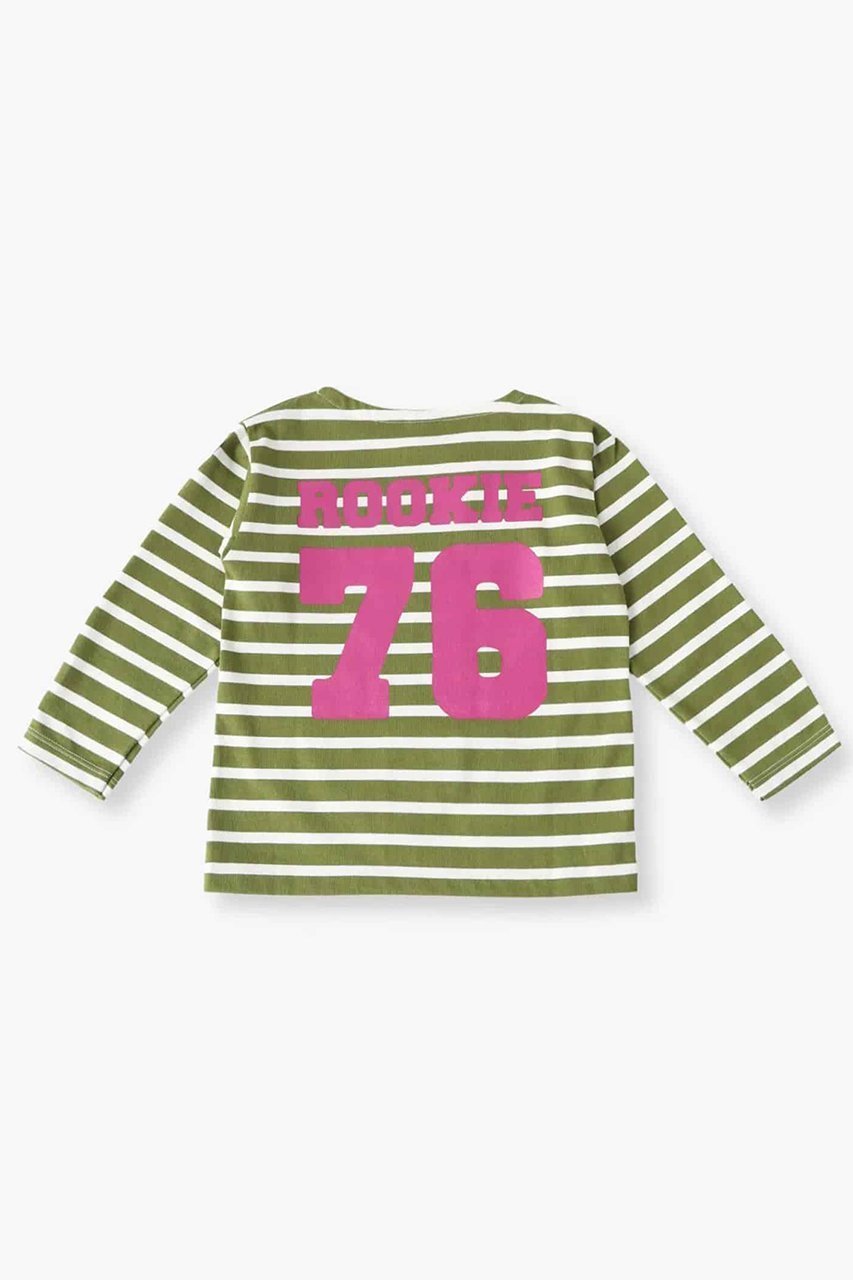 【その他のブランド/Other】の【KIDS】【RH別注】【PETIT BATEAU】マリニエール ロングスリーブTシャツ(3-5Y) インテリア・キッズ・メンズ・レディースファッション・服の通販 founy(ファニー) 　ファッション　Fashion　キッズファッション　Fashion for Kids　トップス・カットソー　Cut & Sew Tops　スペシャル　Special, Limited Edition　スリーブ　Sleeve, Long Sleeve / Short Sleeve　プリント　Print, Printed Pattern　ボーダー　Border, Stripe　ロング　Long, Long-Length　別注　Limited Edition, Custom Order　カーキ|ID: prp329100004948907 ipo3291000000037136230