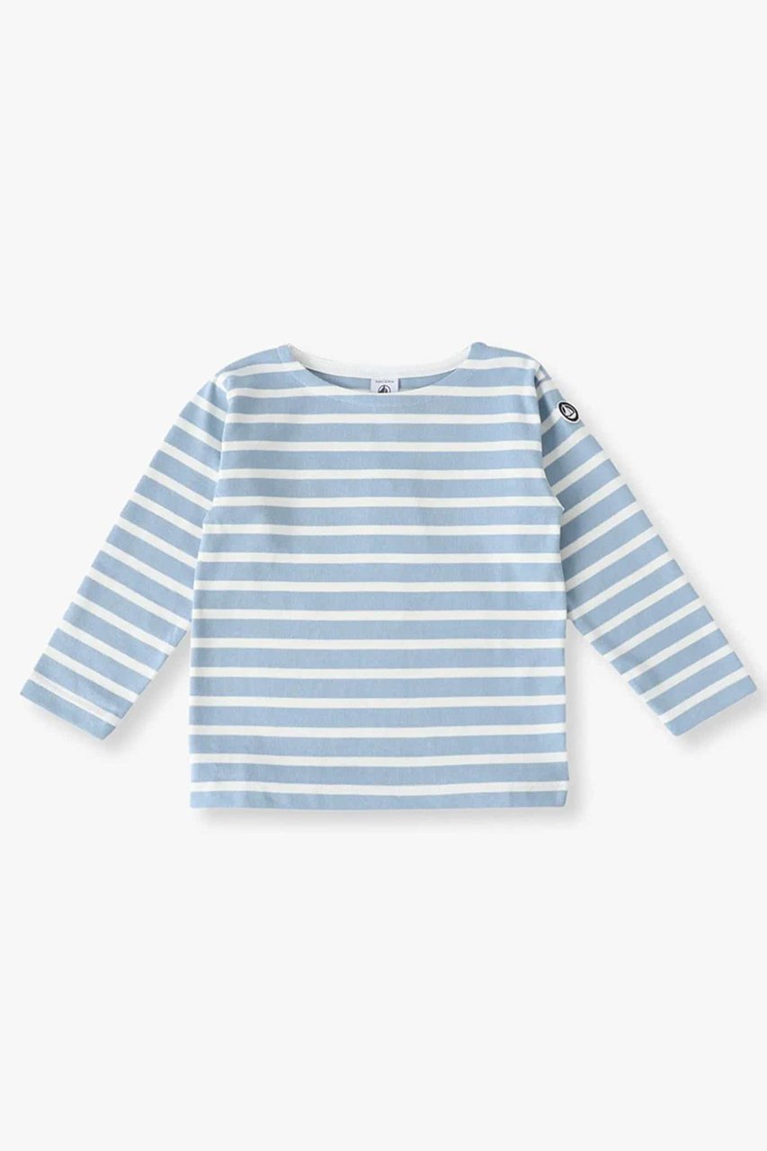 【その他のブランド/Other】の【KIDS】【RH別注】【PETIT BATEAU】マリニエール ロングスリーブTシャツ(3-5Y) 人気、トレンドファッション・服の通販 founy(ファニー) 　ファッション　Fashion　キッズファッション　Fashion for Kids　トップス・カットソー　Cut & Sew Tops　スペシャル　Special, Limited Edition　スリーブ　Sleeve, Long Sleeve / Short Sleeve　プリント　Print, Printed Pattern　ボーダー　Border, Stripe　ロング　Long, Long-Length　別注　Limited Edition, Custom Order　other-2|ID: prp329100004948907 ipo3291000000037136232