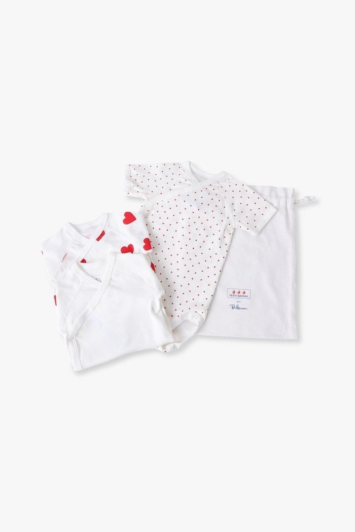 【その他のブランド/Other】の【BABY】【RH別注】【PETIT BATEAU】ハーブ スリーブ ロンパースセット インテリア・キッズ・メンズ・レディースファッション・服の通販 founy(ファウニー) https://founy.com/ ファッション Fashion キッズファッション Fashion for Kids ギフト プレゼント Gift / Present クラシック Classic, Timeless Style スペシャル Special, Limited Edition スリーブ Sleeve, Long Sleeve / Short Sleeve プリント Print, Printed Pattern ベビー Baby, Babywear ボーダー Border, Stripe ロンパース Romper, Jumpsuit 別注 Limited Edition, Custom Order 半袖 Short Sleeve, Half Sleeve 定番 Standard, Basic Item |ID: prp329100004948920 ipo3291000000037136304
