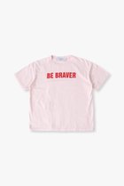 【その他のブランド/Other】の【KIDS】【RH別注】【KATHARINE HAMNETT】BE BRAVER ビッグTシャツ ライトピンク|ID: prp329100004948927 ipo3291000000037136354
