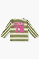 【その他のブランド/Other】の【RH別注】【PETIT BATEAU】マリニエール ロングスリーブTシャツ(6-10Y) カーキ|ID: prp329100004948928 ipo3291000000037136365