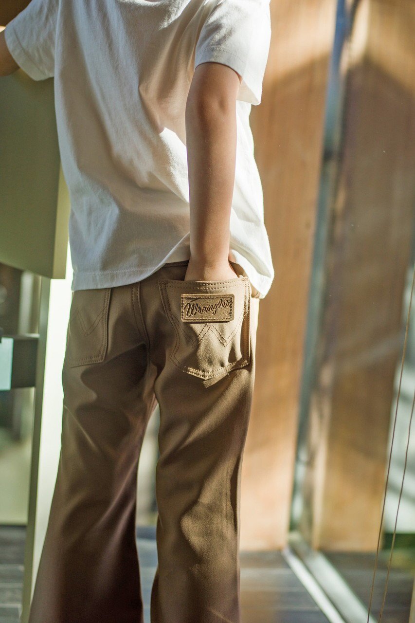 【その他のブランド/Other】の【KIDS】【RH別注】【Wrangler】ランチャーパンツ 人気、トレンドファッション・服の通販 founy(ファニー) 　ファッション　Fashion　キッズファッション　Fashion for Kids　ボトムス　Bottoms　ジーンズ　Jeans, Denim Pants　ストレッチ　Stretch, Stretchy Fabric　デニム　Denim, Jeans Material　別注　Limited Edition, Custom Order　other-7|ID: prp329100004948944 ipo3291000000037136481