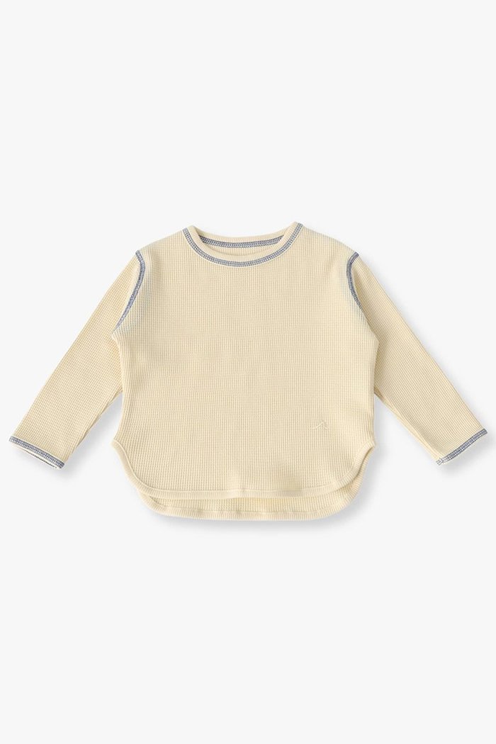 【その他のブランド/Other】の【KIDS】ワッフル ロングスリーブTシャツ インテリア・キッズ・メンズ・レディースファッション・服の通販 founy(ファウニー) https://founy.com/ ファッション Fashion キッズファッション Fashion for Kids トップス・カットソー Cut & Sew Tops スリーブ Sleeve, Long Sleeve / Short Sleeve ロング Long, Long-Length ワッフル Waffle, Waffle Knit |ID: prp329100004948971 ipo3291000000037136717