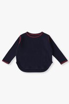 【その他のブランド/Other】の【KIDS】ワッフル ロングスリーブTシャツ 人気、トレンドファッション・服の通販 founy(ファニー) ファッション Fashion キッズファッション Fashion for Kids トップス・カットソー Cut & Sew Tops スリーブ Sleeve, Long Sleeve / Short Sleeve ロング Long, Long-Length ワッフル Waffle, Waffle Knit thumbnail ネイビー|ID: prp329100004948971 ipo3291000000037136720