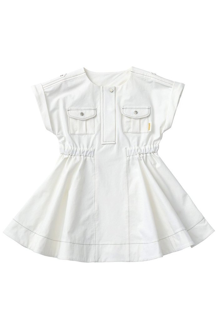 【マールマール/MARLMARL / KIDS】の【KIDS】safari dress navy 110-120cm インテリア・キッズ・メンズ・レディースファッション・服の通販 founy(ファニー) https://founy.com/ ファッション Fashion キッズファッション Fashion for Kids ワンピース Dresses 秋 Autumn タイツ Tights, Legwear 長袖 Long Sleeve, Full Sleeve ポケット Pocket, Pocket Detail おすすめ Recommended / Our Picks 夏 Summer |ID: prp329100004948993 ipo3291000000037136961