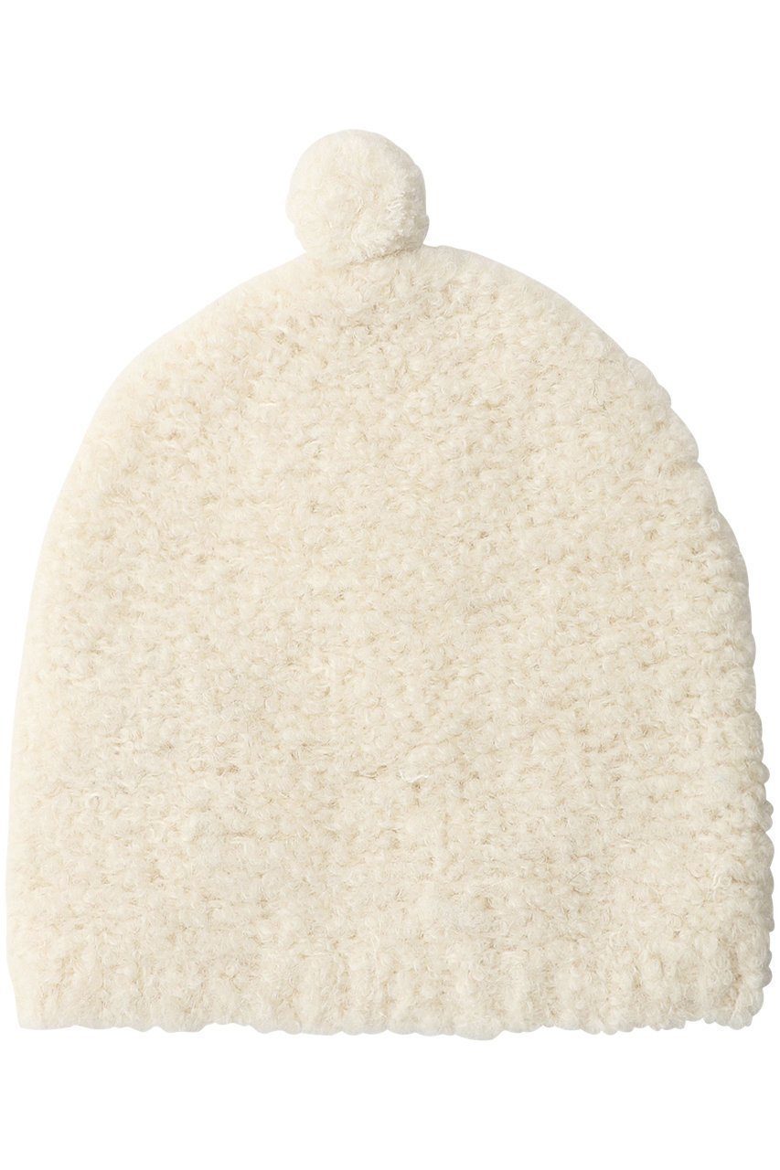 【ミナ ペルホネン/mina perhonen / KIDS】の【KIDS】muschioニット帽 ネイビー L 人気、トレンドファッション・服の通販 founy(ファニー) 　ファッション　Fashion　キッズファッション　Fashion for Kids　シンプル　Simple, Minimal　ポンポン　Pom-Pom, Fluffy Ball　モチーフ　Motif, Design Theme　リーフ　Leaf, Botanical Leaf　今季　This Season, Current Season　帽子　Hat, Headwear　A/W・秋冬　Autumn/Winter　other-2|ID: prp329100004949032 ipo3291000000037137328