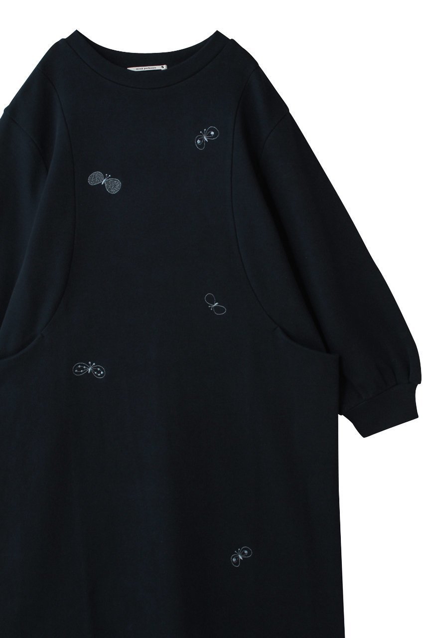 【ミナ ペルホネン/mina perhonen / KIDS】の【KIDS】choucho ワンピース ネイビー 160/14Y 人気、トレンドファッション・服の通販 founy(ファニー) 　ファッション　Fashion　キッズファッション　Fashion for Kids　ワンピース　Dresses　オケージョン　Occasion Wear　other-3|ID: prp329100004949040 ipo3291000000037137394