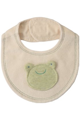 【ポプキンズ/POMPKINS / KIDS】の【BABY】かえるミニスタイ 人気、トレンドファッション・服の通販 founy(ファニー) ファッション Fashion キッズファッション Fashion for Kids モチーフ Motif, Design Theme 吸水 Absorbent, Quick-Dry |ID:prp329100004949147