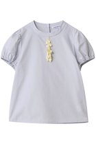 【ミナ ペルホネン/mina perhonen / KIDS】の【KIDS】floraleaf ブラウス ライトブルー|ID: prp329100004949160 ipo3291000000037138491