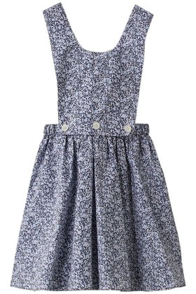 【アミカ/AMICA / KIDS】の【BABY&KIDS】ガーデンサロペットスカート ブルー 5Y-9Y 人気、トレンドファッション・服の通販 founy(ファニー) ファッション Fashion キッズファッション Fashion for Kids ボトムス Bottoms ガーデン Garden, Gardening スウェット / スエット Sweatshirt, Sweatwear プリント Print, Printed Pattern |ID:prp329100004949176