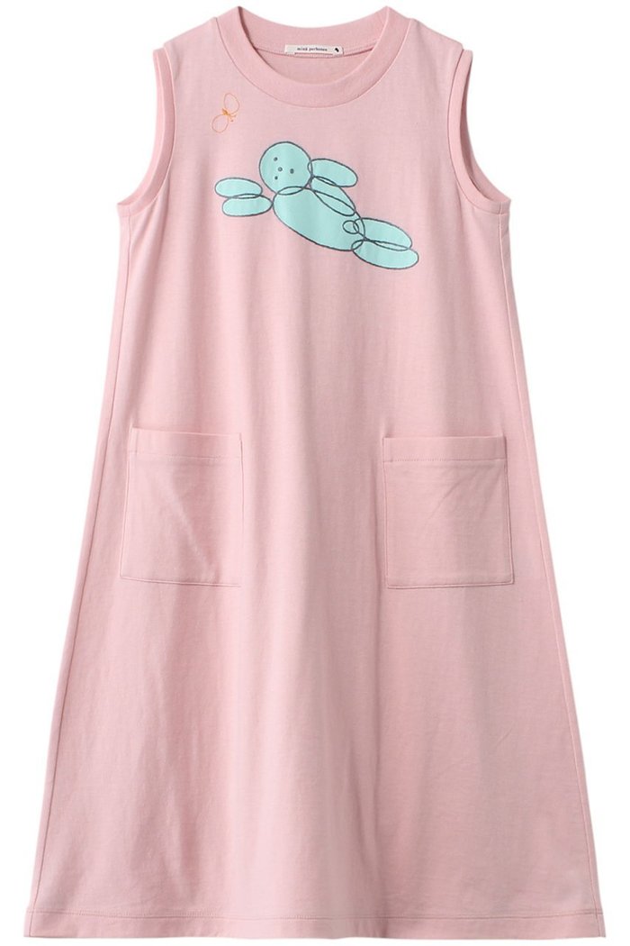 【ミナ ペルホネン/mina perhonen / KIDS】の【KIDS】amitie ワンピース ネイビー 140/10Y インテリア・キッズ・メンズ・レディースファッション・服の通販 founy(ファニー) https://founy.com/ ファッション Fashion キッズファッション Fashion for Kids ワンピース Dresses サンダル Sandals, Summer Shoes フラット Flat, Flat Shoes フロント Front, Front Design プリント Print, Printed Pattern |ID: prp329100004949193 ipo3291000000037138821