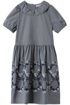 【ミナ ペルホネン/mina perhonen / KIDS】の【KIDS】flower crown ワンピース グレー 130/8Y グレー|ID: prp329100004949205 ipo3291000000037138896