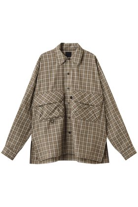 【ダイワ ピアサーティーナイン/DAIWA PIER39 / MEN】の【MEN】TECH SPORTS OPEN COLLAR SHIRT L/S GREN PLAID 人気、トレンドファッション・服の通販 founy(ファニー) ファッション Fashion メンズファッション Fashion for Men トップス・カットソー Cut & Sew Tops メンズシャツ Shirts インナー Innerwear クラシック Classic, Timeless Style サングラス Sunglasses, Shades スポーツ Sports, Activewear フラップ Flap, Flap Pocket プリーツ Pleats, Pleated ポケット Pocket, Pocket Detail ミリタリー Military, Army Style |ID:prp329100004949214