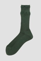 【その他のブランド/Other】のFINE COTTON RIB SOCKS グリーン|ID: prp329100004949282 ipo3291000000037139436