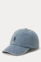 【ラルフローレン/RALPH LAUREN】の【UNISEX】【POLO RALPH LAUREN】インディゴ デニム ボール キャップ ブルー|ID: prp329100004949300 ipo3291000000037139705