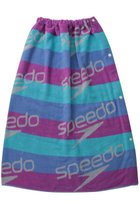 【スピード/Speedo】の【UNISEX】スタックボーダーラップタオル パープル|ID: prp329100004949325 ipo3291000000037139980