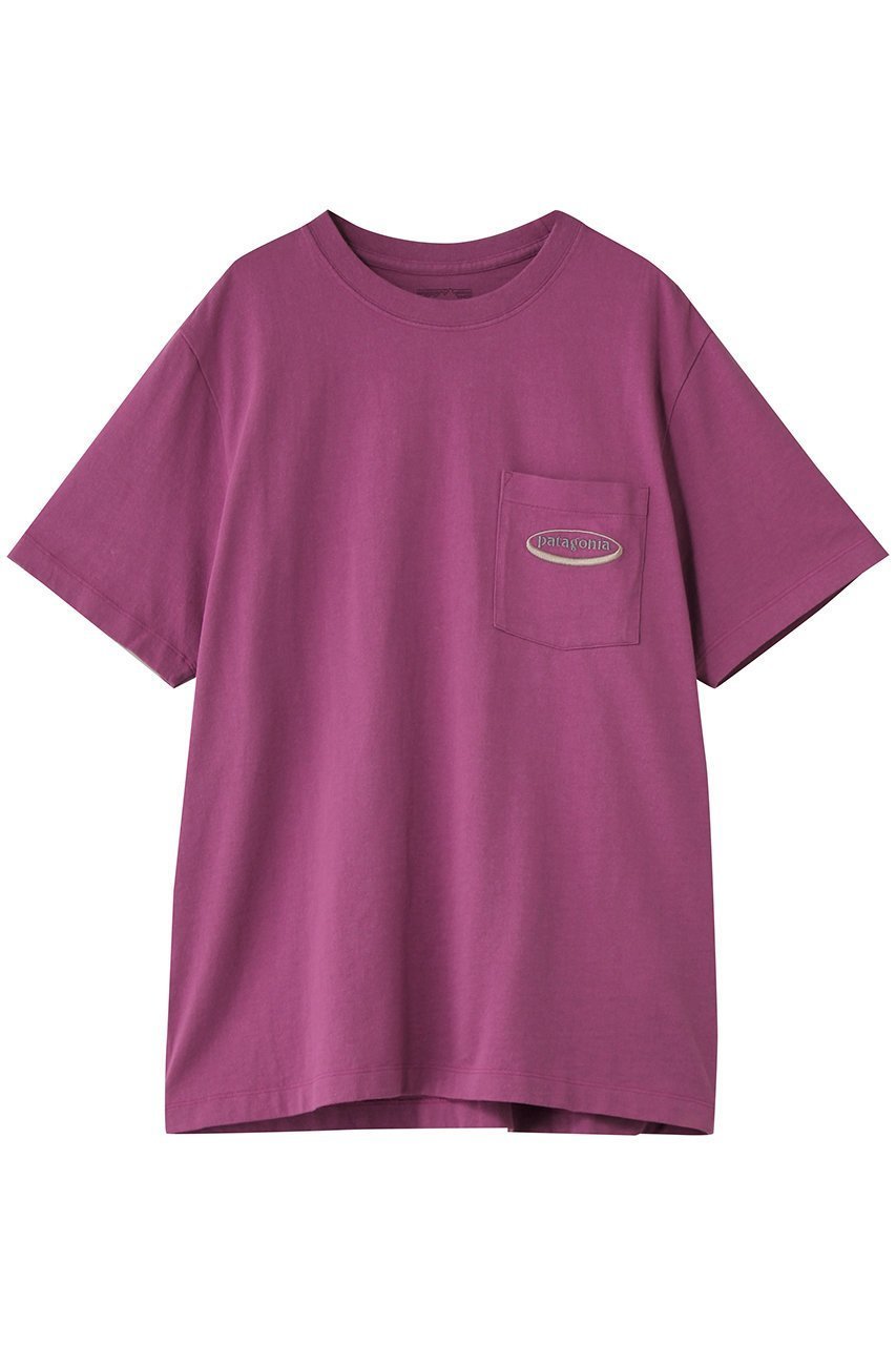 【パタゴニア/Patagonia / MEN】の【MEN】ミッドウェイト・ 95 オーバル・ロゴ・ポケット・ティー インテリア・キッズ・メンズ・レディースファッション・服の通販 founy(ファニー) 　ファッション　Fashion　メンズファッション　Fashion for Men　トップス・カットソー　Cut & Sew Tops　オーバル　Oval Design　ショルダー　Shoulder, Shoulder Strap　スタイリッシュ　Stylish, Fashionable　スポーツ　Sports, Activewear　スリーブ　Sleeve, Long Sleeve / Short Sleeve　ハーフ　Half, Half-Length　ベーシック　Basic, Essential　ポケット　Pocket, Pocket Detail　リブニット　Rib Knit, Ribbed Knit　FDMG|ID: prp329100004949335 ipo3291000000037140113