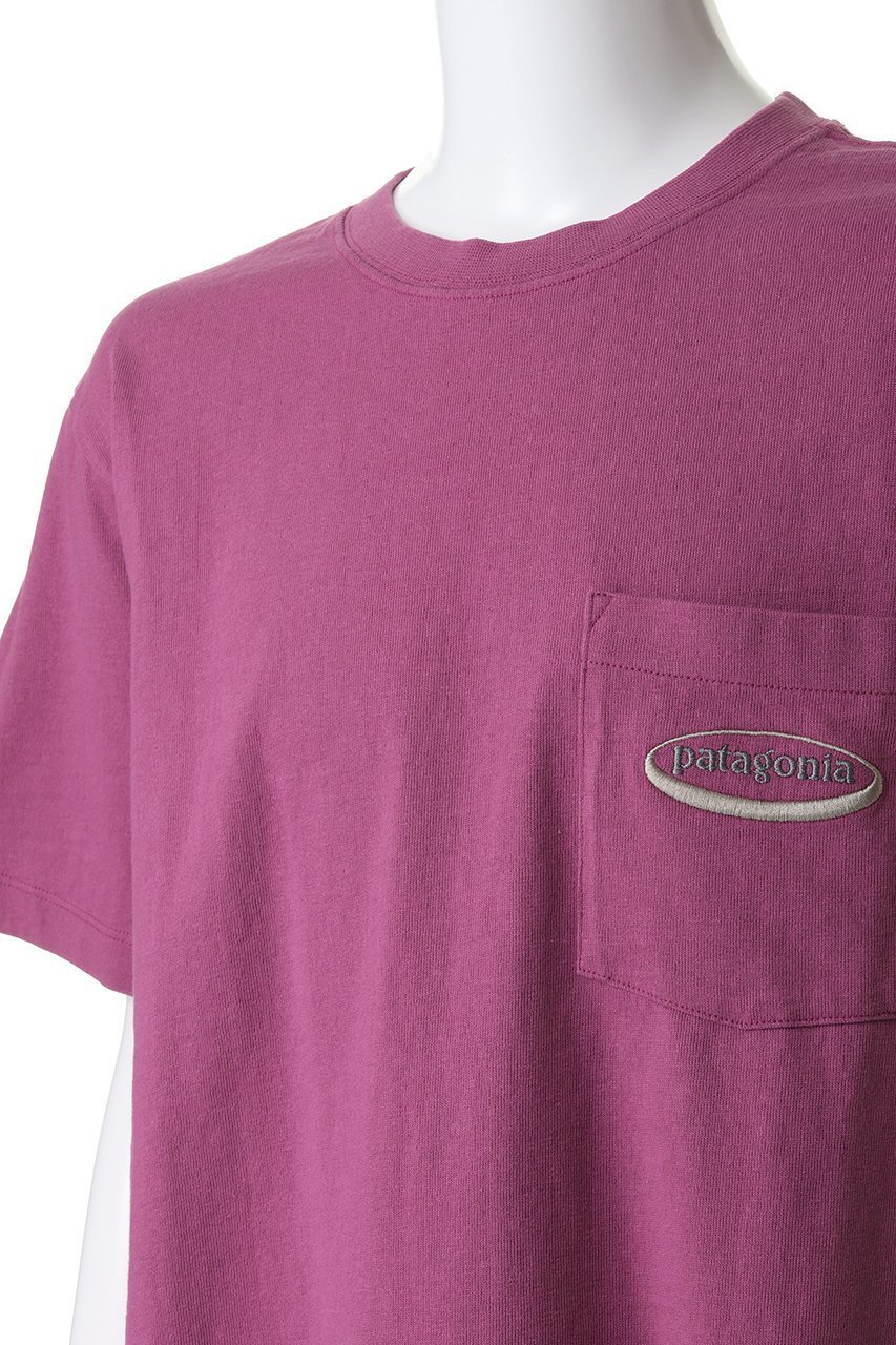 【パタゴニア/Patagonia / MEN】の【MEN】ミッドウェイト・ 95 オーバル・ロゴ・ポケット・ティー 人気、トレンドファッション・服の通販 founy(ファニー) 　ファッション　Fashion　メンズファッション　Fashion for Men　トップス・カットソー　Cut & Sew Tops　オーバル　Oval Design　ショルダー　Shoulder, Shoulder Strap　スタイリッシュ　Stylish, Fashionable　スポーツ　Sports, Activewear　スリーブ　Sleeve, Long Sleeve / Short Sleeve　ハーフ　Half, Half-Length　ベーシック　Basic, Essential　ポケット　Pocket, Pocket Detail　リブニット　Rib Knit, Ribbed Knit　other-5|ID: prp329100004949335 ipo3291000000037140125