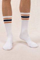 【ブルーフォレ/BLEUFORET / MEN】の【MEN】7074 リブラインソックス オレンジ|ID: prp329100004949409 ipo3291000000037141136