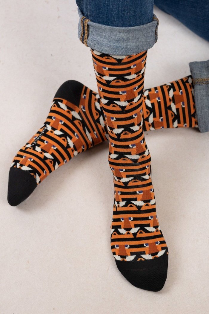 【ブルーフォレ/BLEUFORET / MEN】の【MEN】7131 ボーダータイガーソックス インテリア・キッズ・メンズ・レディースファッション・服の通販 founy(ファニー) https://founy.com/ ファッション Fashion メンズファッション Fashion for Men ソックス Socks, Hosiery フィット Fit, Slim Fit メンズ Men's, Menswear モチーフ Motif, Design Theme |ID: prp329100004949410 ipo3291000000037141140