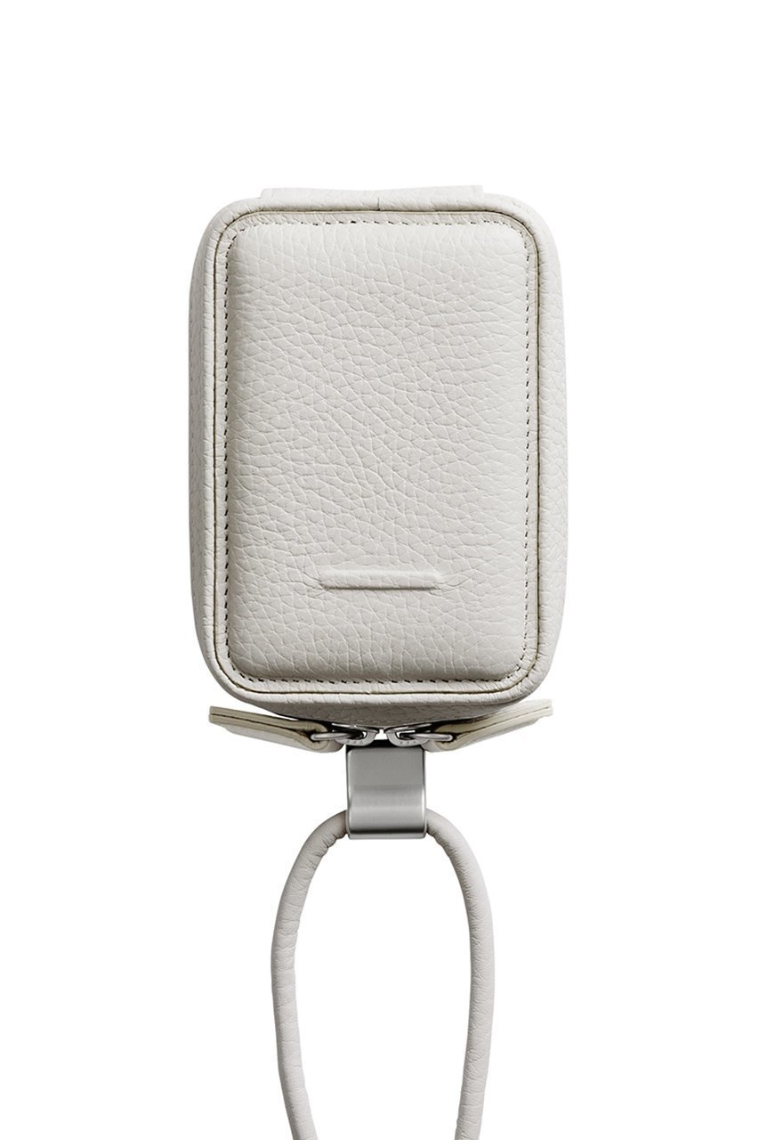 【オブジェクツアイオー/objcts.io】のデタッチャブルストラップ付レザーマイクロバッグ(iPhoneアクセサリー ) インテリア・キッズ・メンズ・レディースファッション・服の通販 founy(ファニー) 　ファッション　Fashion　レディースファッション　Fashion for Women　iPhone アイフォーン　iPhone　ユニセックス　Unisex, Genderless　アクセサリー　Fashion Accessories　ポーチ　Pouch, Small Case　マグネット　Magnet, Magnetic Closure　ラップ　Wrap, Wrap Design　財布　Wallet, Purse　マシュマロ|ID: prp329100004949493 ipo3291000000037142137