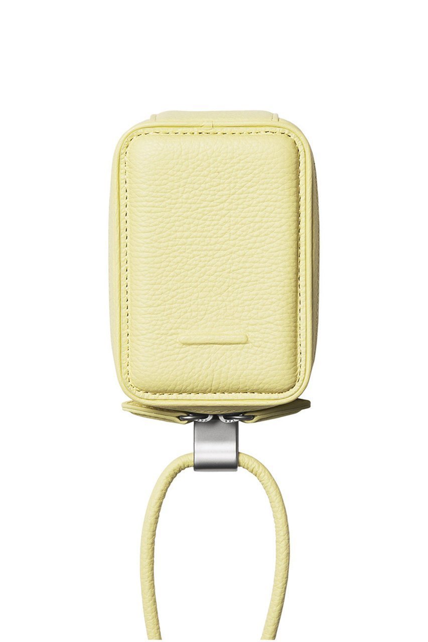 【オブジェクツアイオー/objcts.io】のデタッチャブルストラップ付レザーマイクロバッグ(iPhoneアクセサリー ) インテリア・キッズ・メンズ・レディースファッション・服の通販 founy(ファニー) 　ファッション　Fashion　レディースファッション　Fashion for Women　iPhone アイフォーン　iPhone　ユニセックス　Unisex, Genderless　アクセサリー　Fashion Accessories　ポーチ　Pouch, Small Case　マグネット　Magnet, Magnetic Closure　ラップ　Wrap, Wrap Design　財布　Wallet, Purse　バターイエロー|ID: prp329100004949493 ipo3291000000037142144