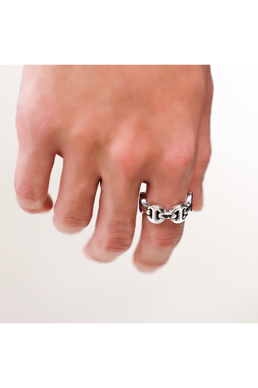 【ホーセンブース/HOORSENBUHS / MEN】の【MEN】BRUTE CLASSIC TRI-LINK リング 人気、トレンドファッション・服の通販 founy(ファニー) 　ファッション　Fashion　メンズファッション　Fashion for Men　おすすめ　Recommended / Our Picks　シルバー　Silver, Metallic Silver　モチーフ　Motif, Design Theme　other-2|ID: prp329100004949600 ipo3291000000037143212