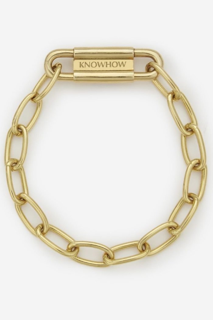 【ノウハウ/KNOWHOW】のCarabiner ブレスレット インテリア・キッズ・メンズ・レディースファッション・服の通販 founy(ファウニー) https://founy.com/ ファッション Fashion レディースファッション Fashion for Women ジュエリー Jewelry チェーン＆カフブレスレット Cuff & Chain Bracelets バングル・カフブレスレット Bangles & Cuff Bracelets ユニセックス Unisex, Genderless チェーン Chain, Chain Strap ブレスレット Bracelet, Wristband |ID: prp329100004949725 ipo3291000000037144137